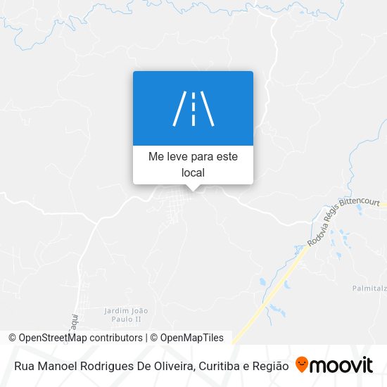 Rua Manoel Rodrigues De Oliveira mapa