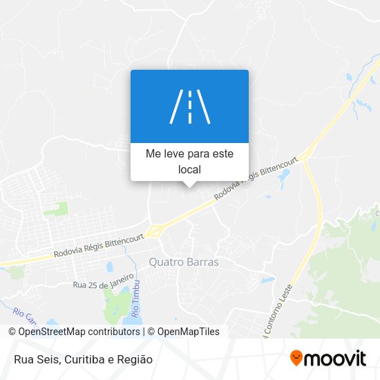 Rua Seis mapa