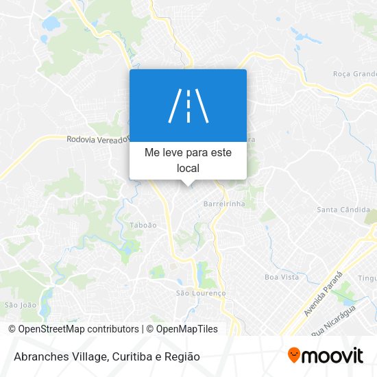 Abranches Village mapa