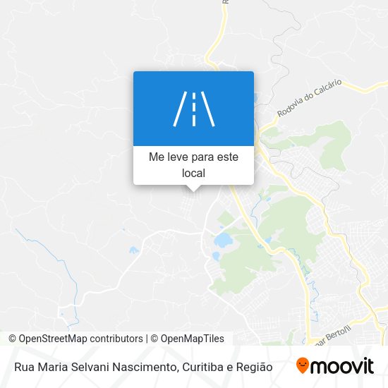Rua Maria Selvani Nascimento mapa
