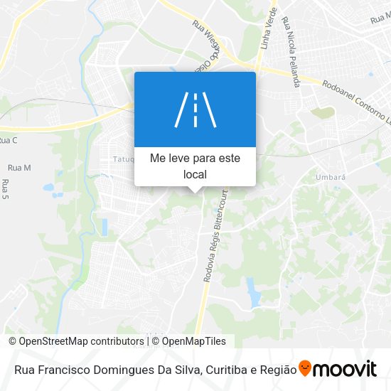 Rua Francisco Domingues Da Silva mapa