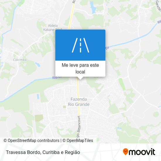 Travessa Bordo mapa