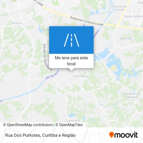 Rua Dos Purkotes mapa
