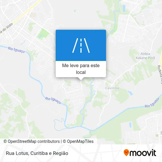 Rua Lotus mapa