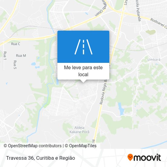 Travessa 36 mapa