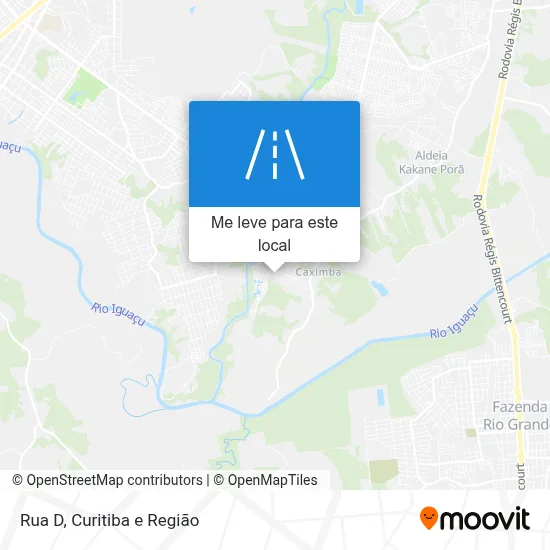 Rua D mapa