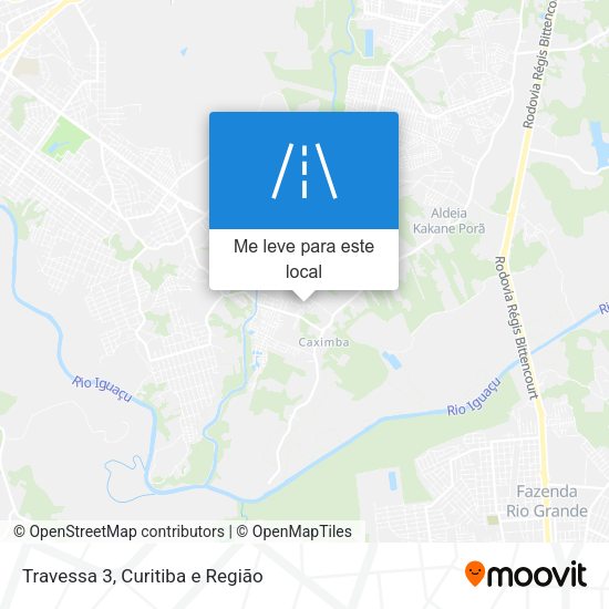 Travessa 3 mapa