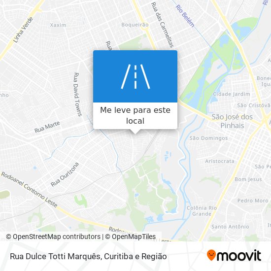 Rua Dulce Totti Marquês mapa