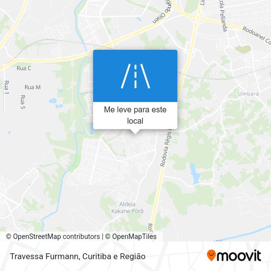 Travessa Furmann mapa