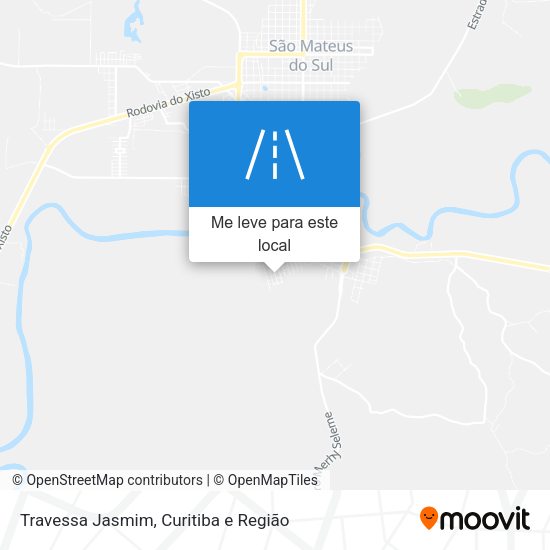 Travessa Jasmim mapa