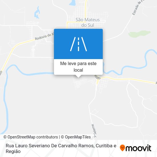 Rua Lauro Severiano De Carvalho Ramos mapa