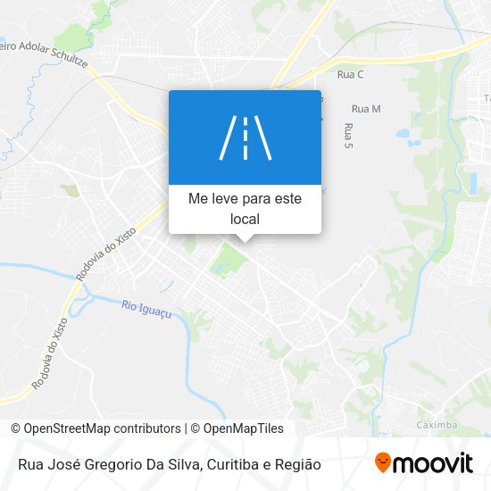Rua José Gregorio Da Silva mapa