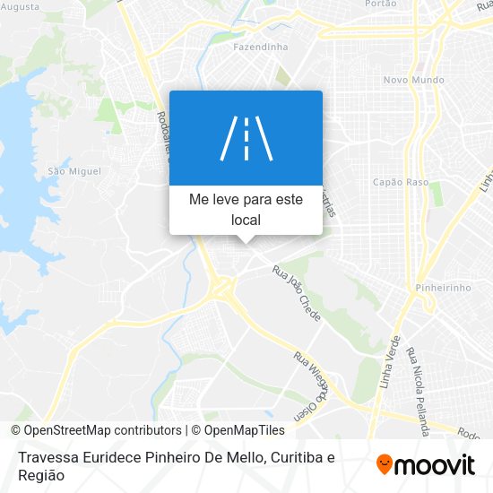 Travessa Euridece Pinheiro De Mello mapa
