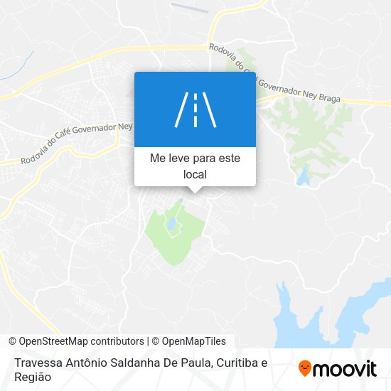 Travessa Antônio Saldanha De Paula mapa