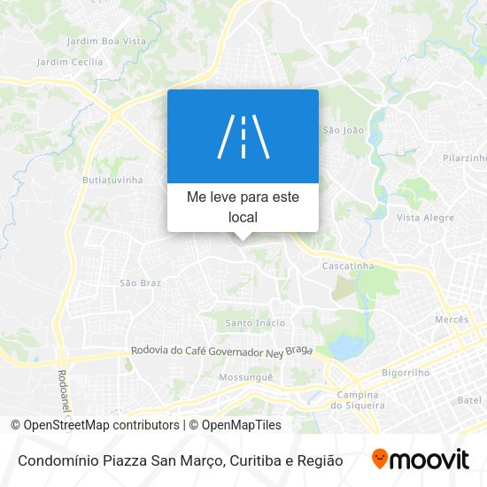 Condomínio Piazza San Março mapa