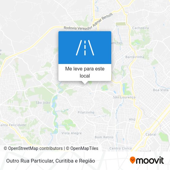 Outro Rua Particular mapa