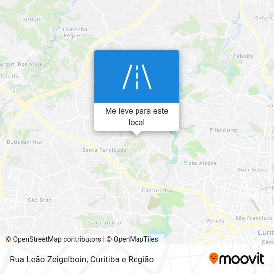 Rua Leão Zeigelboin mapa