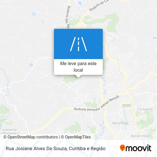 Rua Josiane Alves De Souza mapa