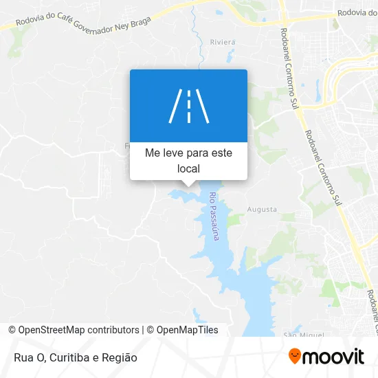 Rua O mapa