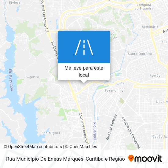 Rua Município De Enéas Marquês mapa