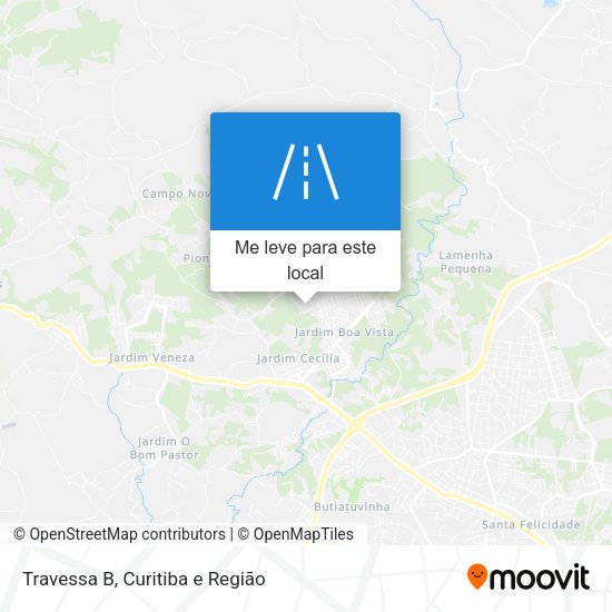 Travessa B mapa