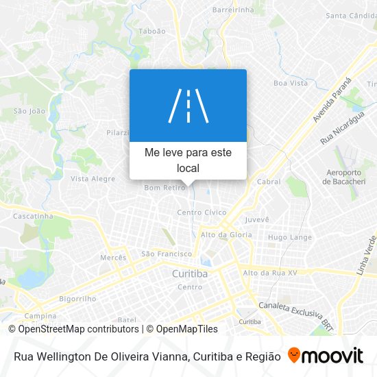 Rua Wellington De Oliveira Vianna mapa