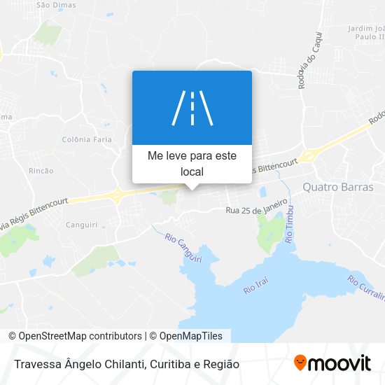 Travessa Ângelo Chilanti mapa
