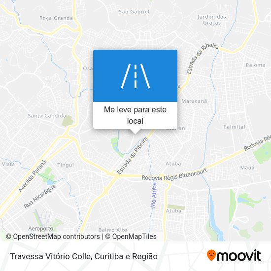 Travessa Vitório Colle mapa