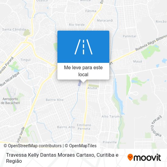Travessa Kelly Dantas Moraes Cartaxo mapa