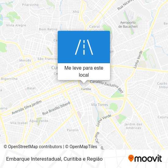 Embarque Interestadual mapa