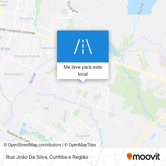Rua João Da Silva mapa