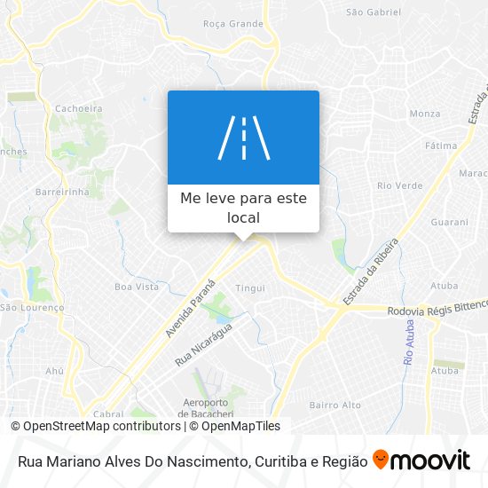 Rua Mariano Alves Do Nascimento mapa