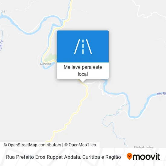 Rua Prefeito Eros Ruppet Abdala mapa