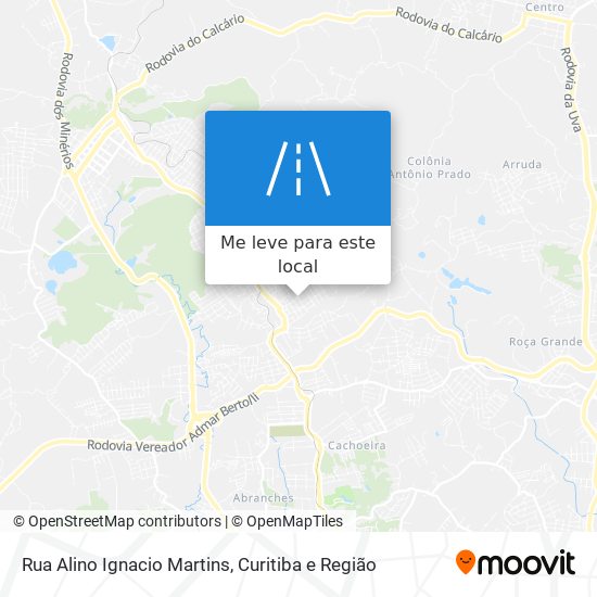 Rua Alino Ignacio Martins mapa