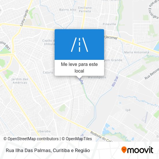 Rua Ilha Das Palmas mapa