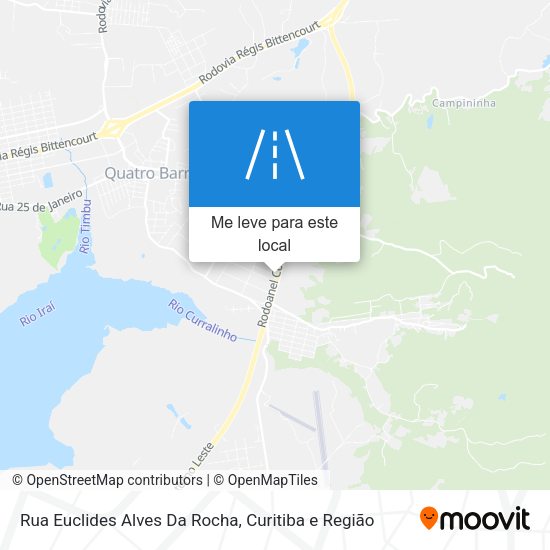 Rua Euclides Alves Da Rocha mapa