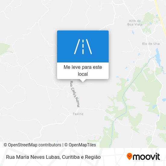 Rua Maria Neves Lubas mapa