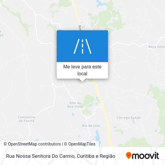 Rua Nossa Senhora Do Carmo mapa