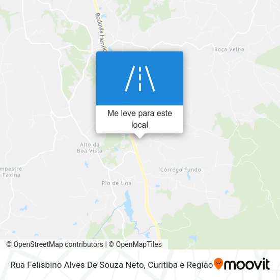 Rua Felisbino Alves De Souza Neto mapa