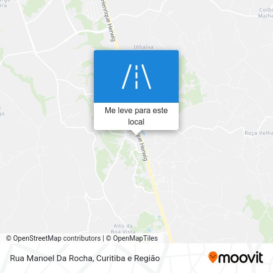 Rua Manoel Da Rocha mapa
