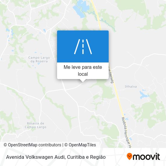 Avenida Volkswagen Audi mapa