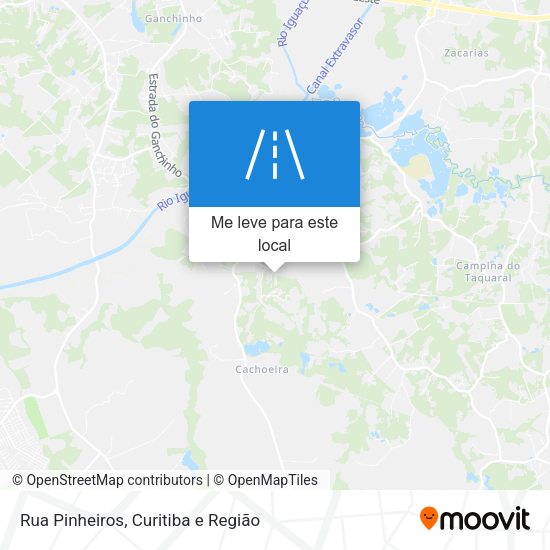 Rua Pinheiros mapa