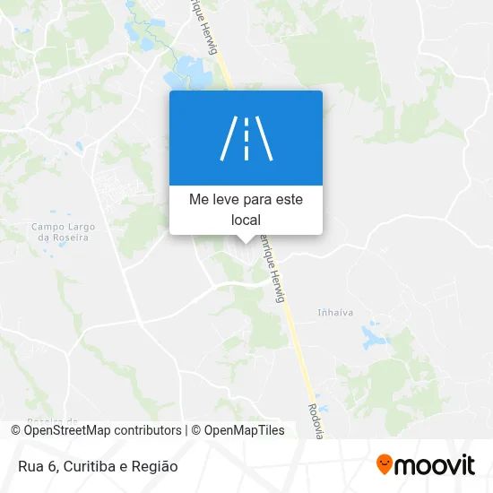 Rua 6 mapa