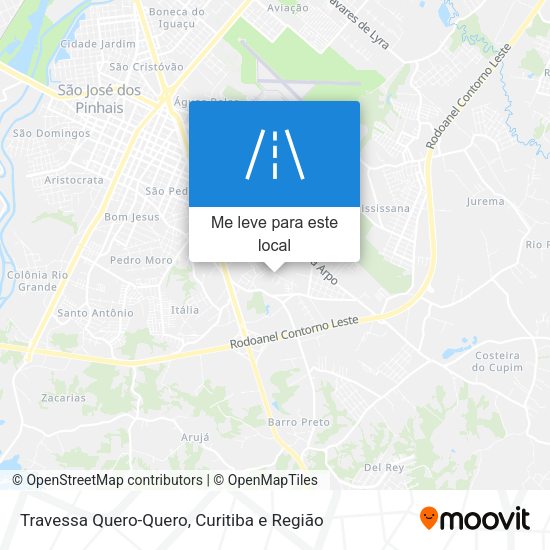 Travessa Quero-Quero mapa