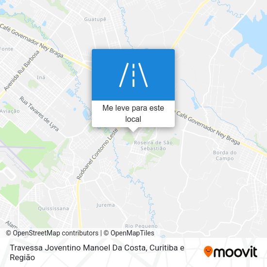 Travessa Joventino Manoel Da Costa mapa