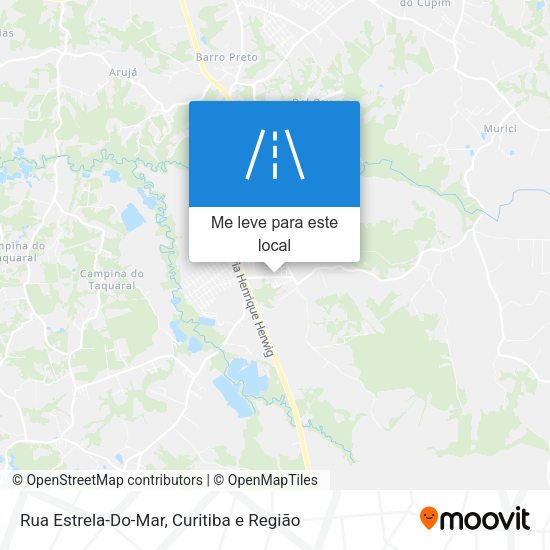 Rua Estrela-Do-Mar mapa