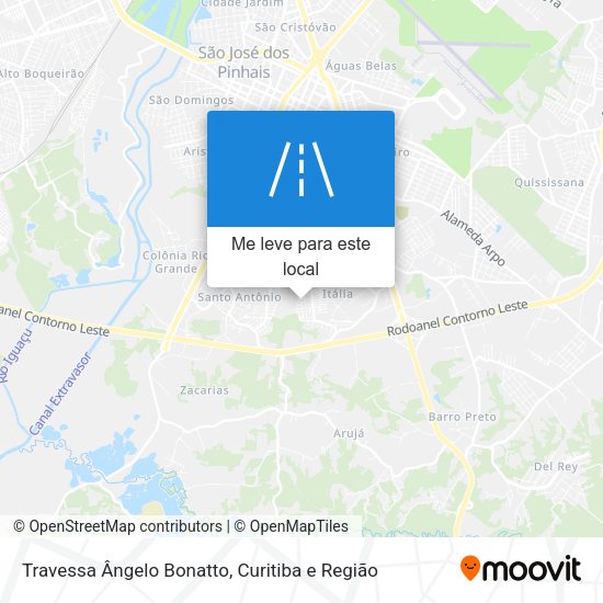 Travessa Ângelo Bonatto mapa