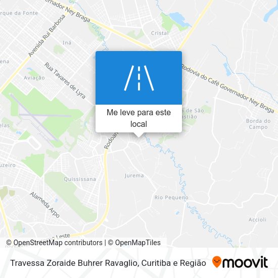 Travessa Zoraide Buhrer Ravaglio mapa