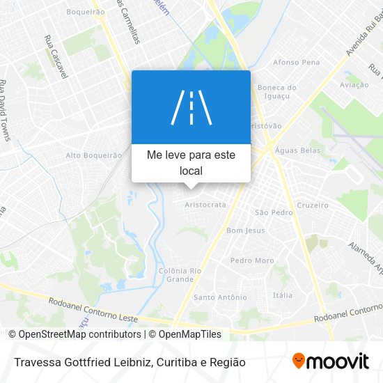 Travessa Gottfried Leibniz mapa