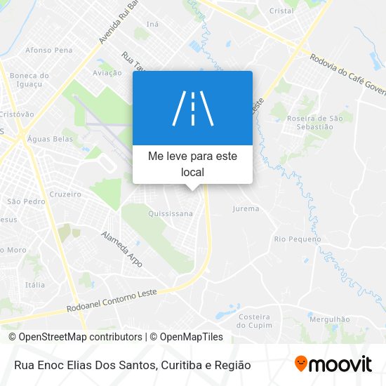 Rua Enoc Elias Dos Santos mapa